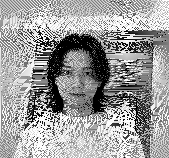 dithered portrait